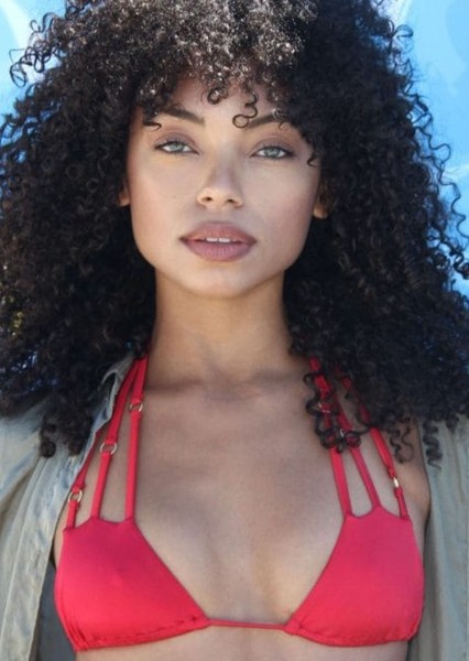 Logan Browning as Starfire in Women Of DC