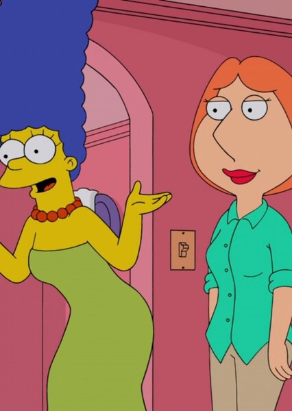 Lois Griffin and Marge Simpson
