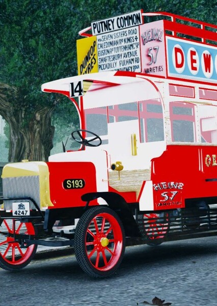 London double-decker bus