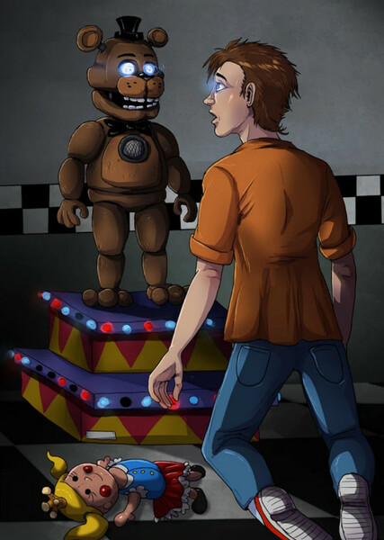 Lonely Freddy (Fazbear Frights) photo