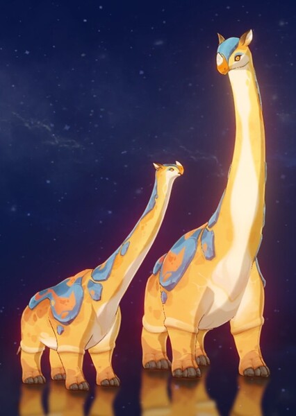 Long-Necked Rhino