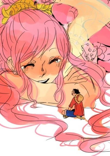 Luffy and Shirahoshi