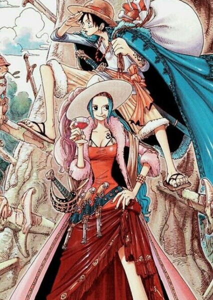 Luffy and Vivi