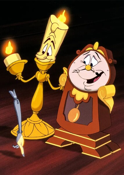 Lumiere and Cogsworth photo