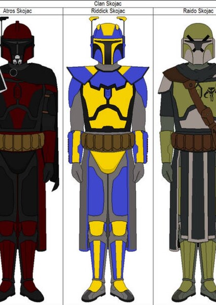 Mandalorian Clan Skojac (Star wars)