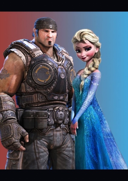 Marcus Fenix and Elsa