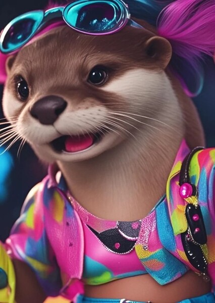 Marie the Otter (Geena Davis) photo
