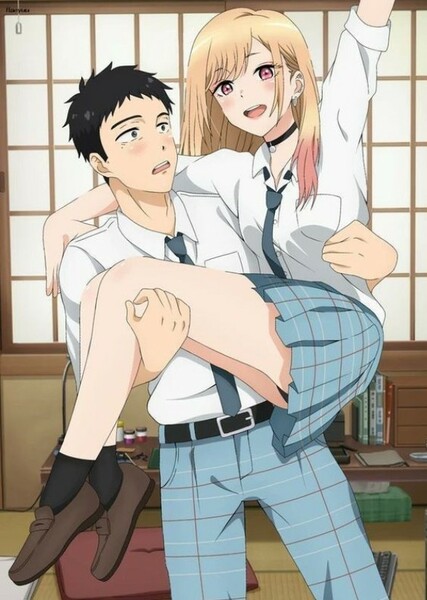 Marin and Gojo photo