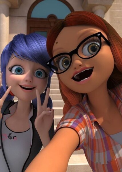 Marinette and Alya photo