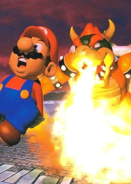 Mario and Bowser photo