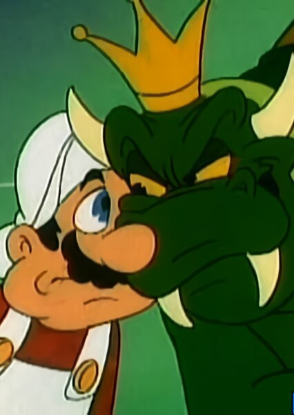 Mario and Bowser photo