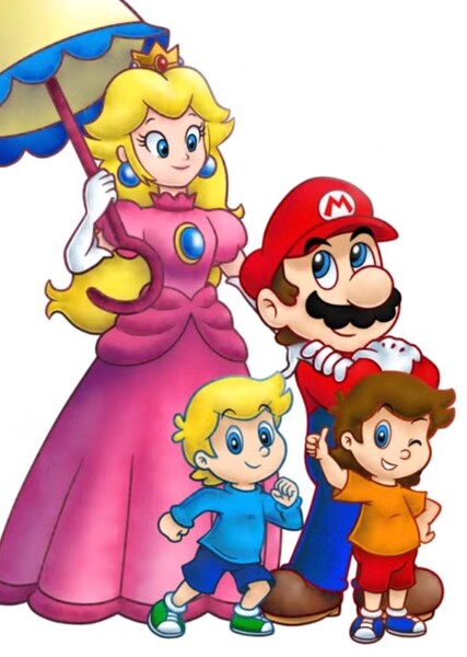 Mario and Peach's Family