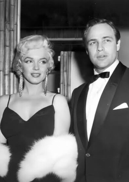 Marlon Brando and Marilyn Monroe photo