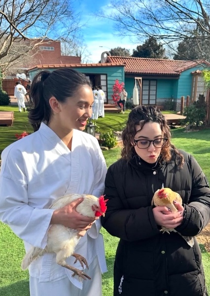 Mary Mouser and Oona O’Brien photo
