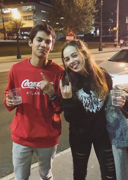 Mary Mouser and Xolo Maridueña photo