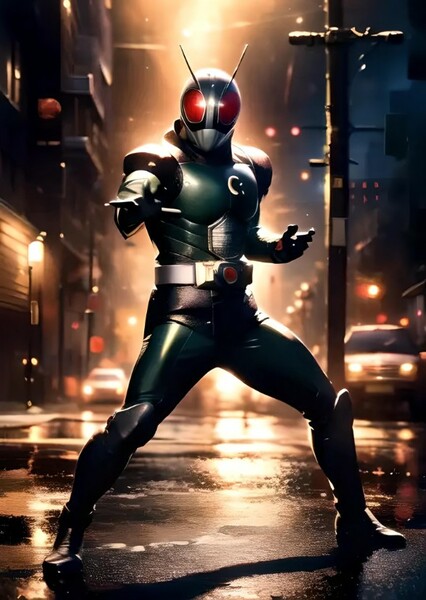 Masked Rider photo