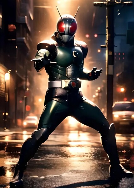 Masked Rider photo