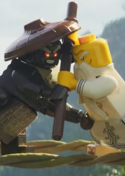 Master Wu and Lord Garmadon photo