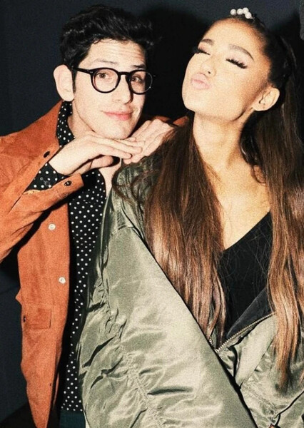 Matt Bennett and Ariana Grande