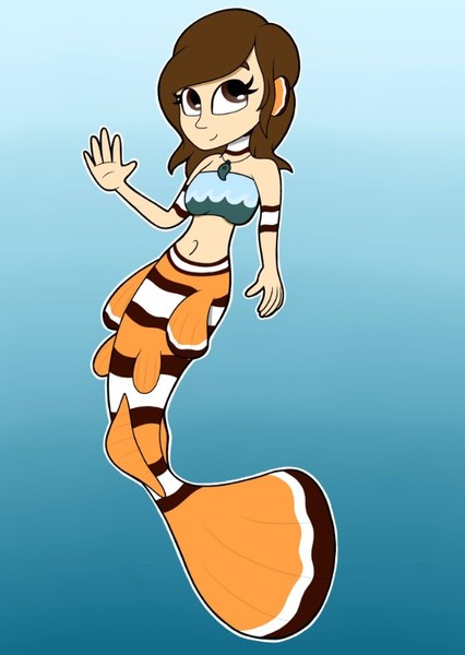 Maya the Clownfish Mermaid photo