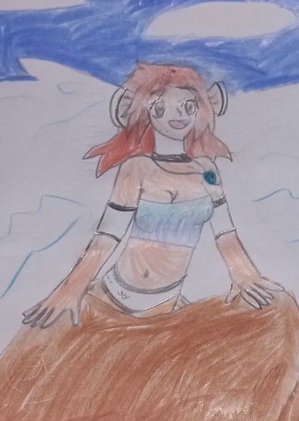 Maya the Clownfish Mermaid photo
