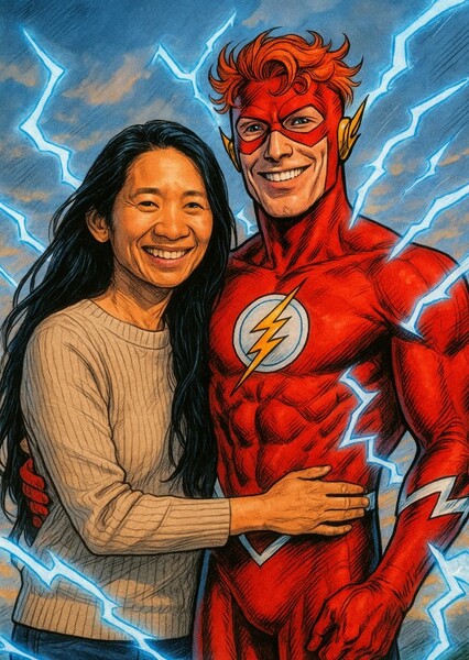 Me and Chloé Zhao