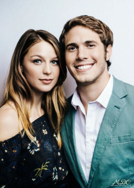 Melissa Benoist and Blake Jenner photo