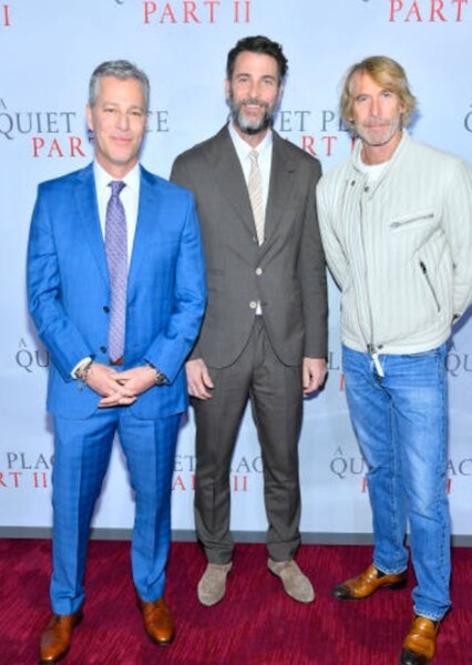 Michael Bay, Brad Fuller and Andrew Form