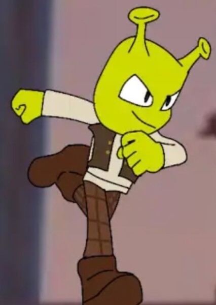 Michael Gough as Shrek the Ogre in Shrek the Ogre 3