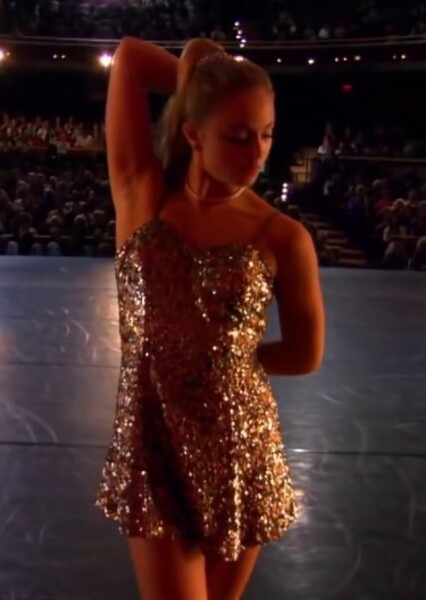 Gold dress