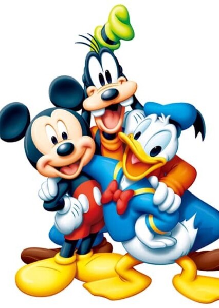 Mickey, Donald, and Goofy photo