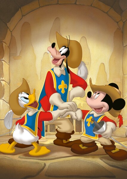 Mickey, Donald, and Goofy photo