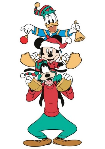 Mickey, Donald, and Goofy photo