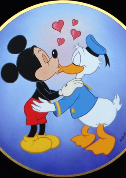 Mickey Mouse and Donald Duck photo