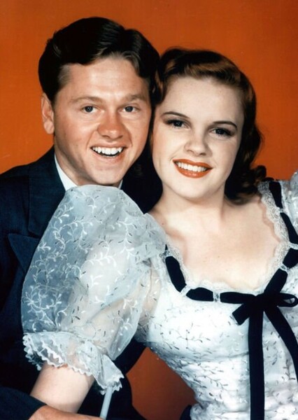 Mickey Rooney and Judy Garland photo
