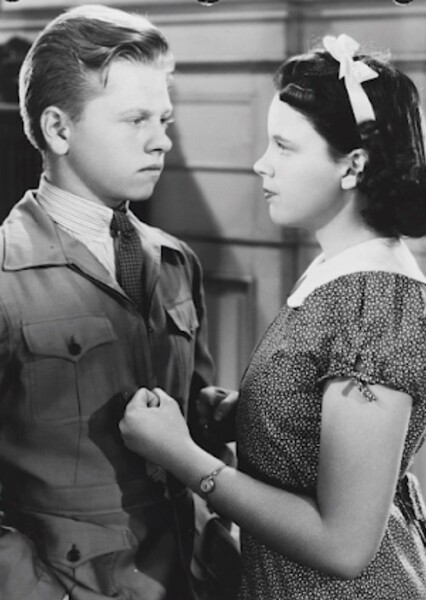 Mickey Rooney and Judy Garland photo