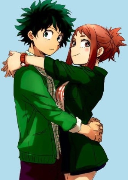 Midoriya and Uraraka photo