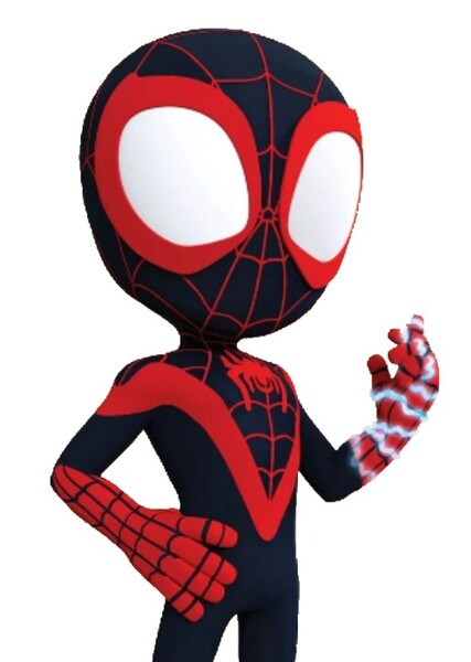 Miles Morales / Spin (Spidey and His Amazing Friends)