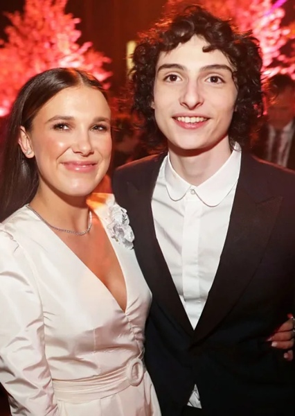 Millie Bobby Brown and Finn Wolfhard photo