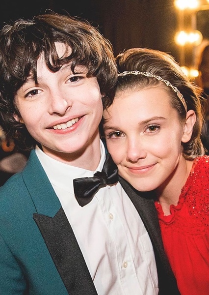 Millie Bobby Brown and Finn Wolfhard photo