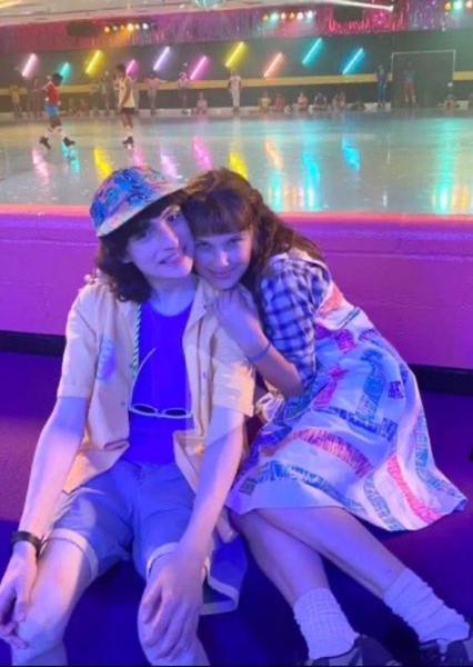 Millie Bobby Brown and Finn Wolfhard photo