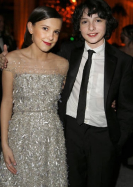 Millie Bobby Brown and Finn Wolfhard photo