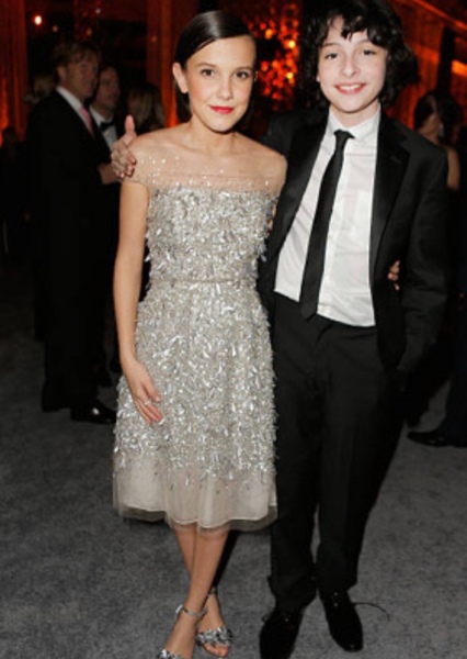 Millie Bobby Brown and Finn Wolfhard photo