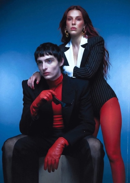 Millie Bobby Brown and Finn Wolfhard photo