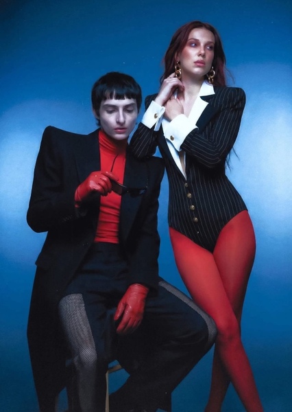 Millie Bobby Brown and Finn Wolfhard photo