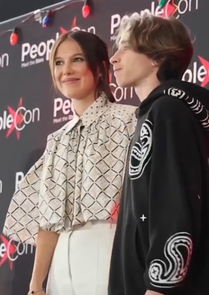 Millie Bobby Brown and Raphael Luce photo