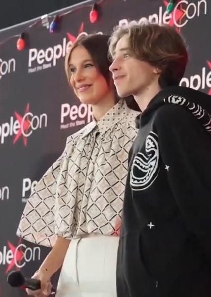 Millie Bobby Brown and Raphael Luce photo