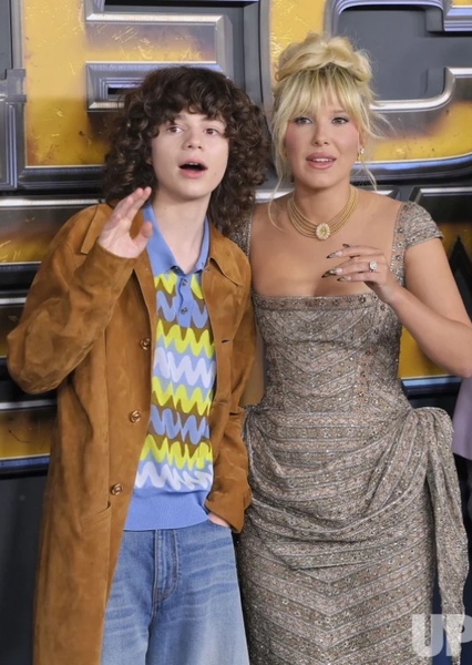 Millie Bobby Brown and Woody Norman photo
