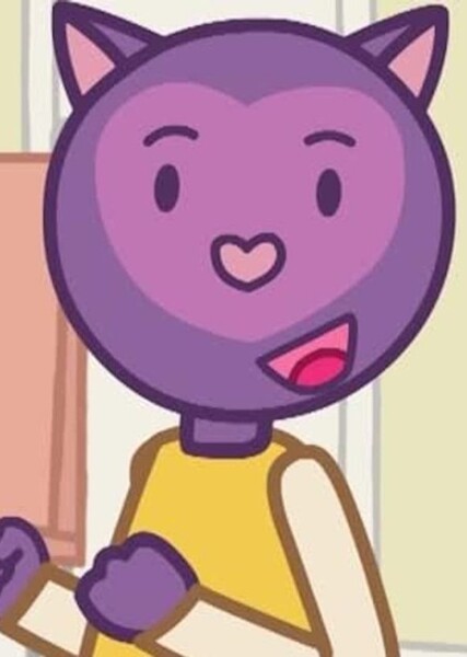 Misha the Purple Cat photo