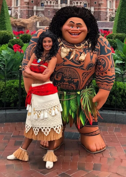 Moana and Maui photo